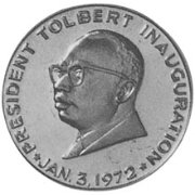 () Монета Либерия 1972 год 20  ""    AU