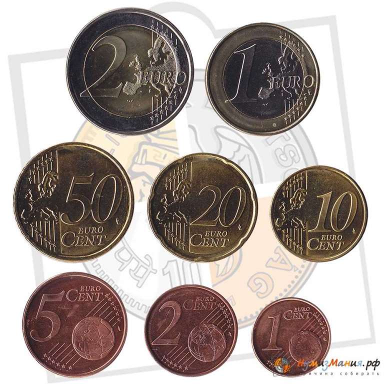 (2009) Набор монет Евро Австрия 2009 год   UNC