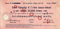 (№1920P-38 Es) Банкнота Эстония 1920 год "25,000 Marka"