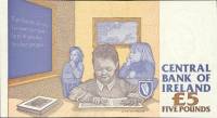 (№1994P-75a.1) Банкнота Ирландия 1994 год "5 Pounds" (Подписи: M)