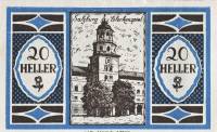 (№1920) Банкнота Австрия 1920 год "20 Heller"