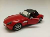 Модель авто 1:43 BMW Z8 Hongwell без коробки красная