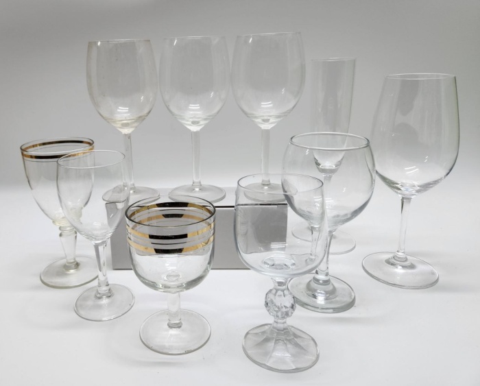 Бокалы стекло 11 штук разные