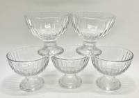 Креманки  мороженицы на ножке стекло 5 шт 