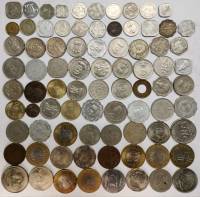 Набор монет Индия разные 81 штука