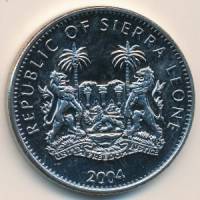 () Монета Сьерра-Леоне 2004 год 1  ""   Медь-Никель  UNC