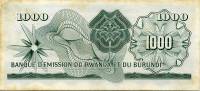(№P-5a.2) Банкнота Руанда 1962 год 1,000 Francs "Руанда франк"