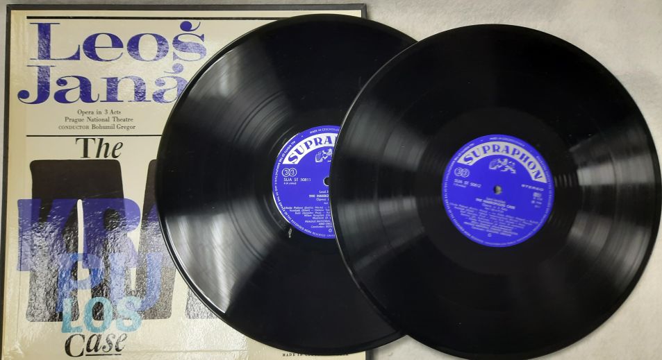 Набор виниловых пластинок (2 шт) , The Makropulos Case Supraphon 300 мм. Excellent