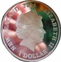 (№2005km154) Монета Новая Зеландия 2005 год 1 Dollar (АНЗАК)