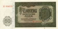 (№1948P-14s) Банкнота ГДР 1948 год "50 Deutsche Mark"
