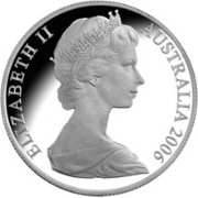 () Монета Австралия 2006 год 20 центов ""  Биметалл (Серебро - Ниобиум)  UNC