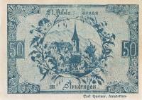 (№1920) Банкнота Австрия 1920 год "50 Heller"