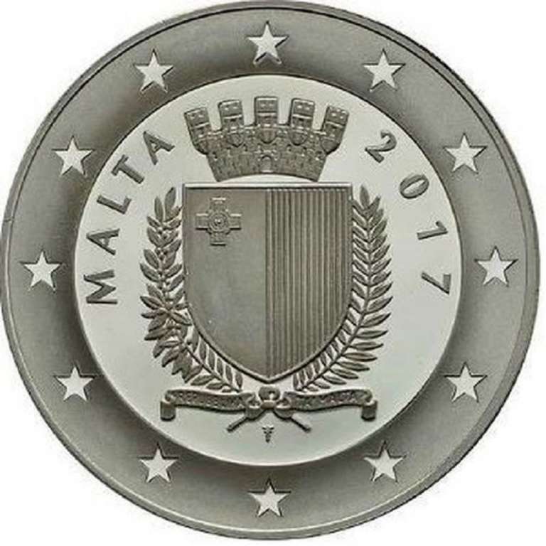 (2017) Монета Мальта 2017 год 10 евро &quot;Операция Пьедестал&quot;  Сертификат Серебро Ag 925  PROOF