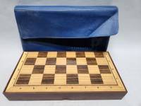 Шахматы магнитные СССР Ленинград доска 21х21 см в чехле
