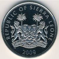 () Монета Сьерра-Леоне 2009 год 1  ""   Медь-Никель  UNC