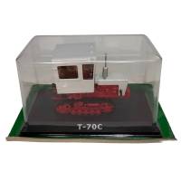 Тракторы история люди машины модель Т 70С в коробке-блистере без журнала