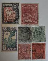 (--) Набор марок Гайана "7 шт."  Гашёные  , III Θ