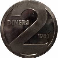 () Монета Андорра 1988 год 2  ""    AU