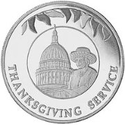 () Монета Фолклендские Острова 2002 год 50 пенсов ""  Никель  UNC