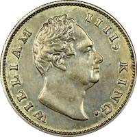(№1835km450.7) Монета Индия 1835 год 1 Rupee