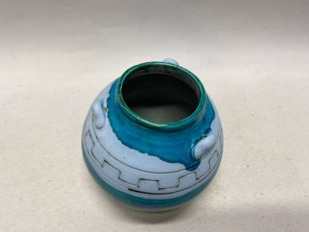 Ваза круглый кувшин керамика