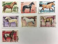 --  Набор марок Камбоджа 7 шт.  Гашёные , III Θ