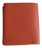 Портмоне женское (Натуральная кожа) "Domenico Morelli" DM-P054-F004 на кнопке, 2 отдела + кармашки, 