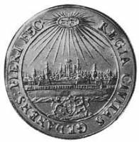 (№1669km66A (A66)) Монета Польша 1669 год 3 Ducats