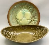 Блюдо Груша + ладья ЛенСтройФаянс