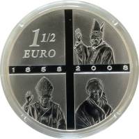 () Монета Франция 2008 год 1 1/2 евро ""   PROOF