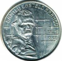 () Монета Португалия 1990 год 100 эскудо ""  Биметалл (Серебро - Ниобиум)  UNC