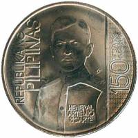 () Монета Филиппины 2016 год 1 песо ""  Сталь  UNC