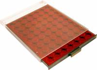 Кассета MB CAPS 19 для монет, на 63 ячейки. Leuchtturm, #306702