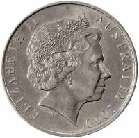 () Монета Австралия 1999 год 5  ""   Медь-Никель  UNC