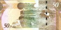 (№2010P-32b) Банкнота Ботсвана 2010 год "50 Pula"