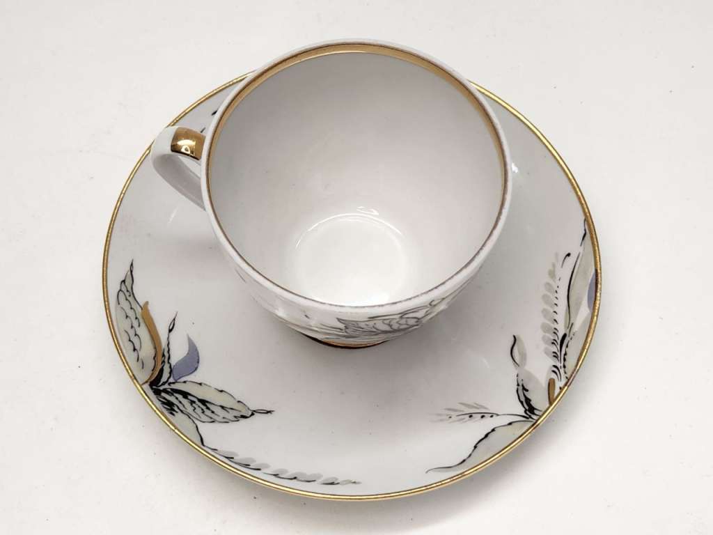 Кофейная пара ЛФЗ жемчужная