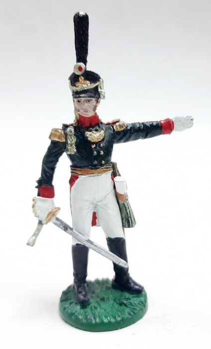 Оловянный солдатик &quot;Штаб-офицер Таврического гренадерского полка, 1814 г.&quot;