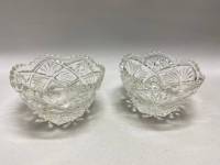 Салатник хрусталь 2 шт СССР