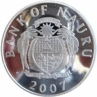 () Монета Науру 2007 год 5  ""    AU