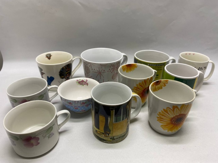 Кружка 11 шт, разной формы