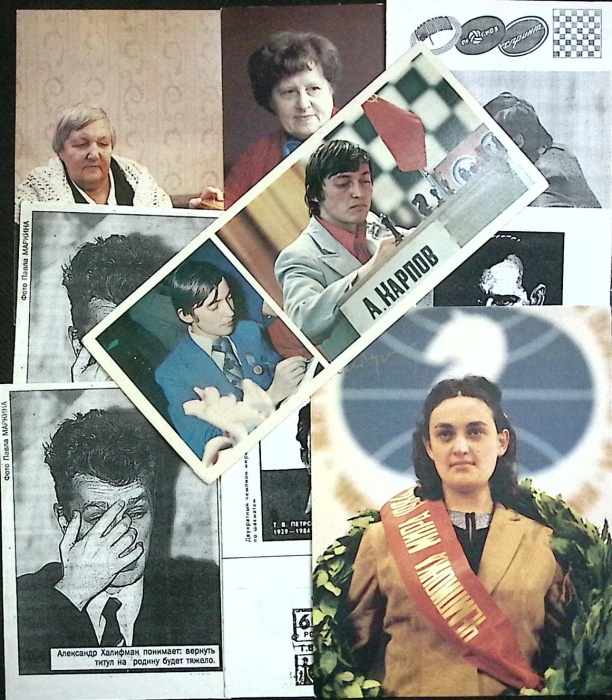 Набор открыток &quot;Шахматисты&quot;, 12 шт.