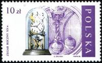 (1988-010) Марка Польша "Годичные часы, 20 век"    Старинные часы III Θ
