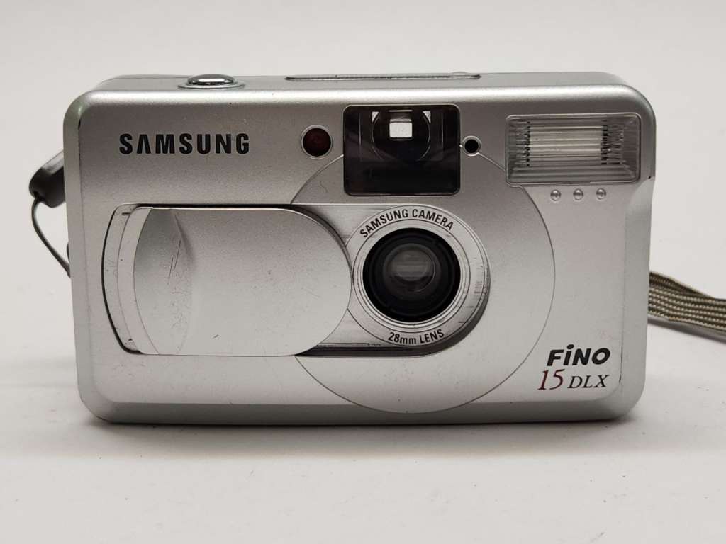 Фотоаппарат плёночный Samsung Fino 15 dex с чехлом  Китай  Рабочий
