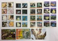 --  Набор блоков Гвинея Экваториальная 7 шт.  Гашёные , III Θ