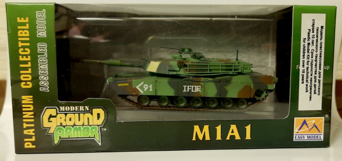 &quot;Ground Armor&quot;, модель M1A1, пластик (в коробке-блистере)