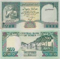 (1996) Банкнота Йемен 1996 год 200 риалов "Скульптура"   UNC