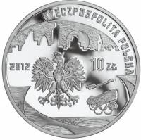() Монета Польша 2012 год 10 злотых ""    AU