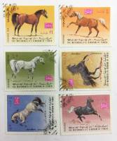 --  Набор марок Йемен 6 шт.  Гашёные , III Θ