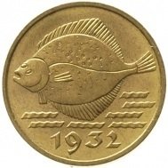 () Монета Вольный город Данциг 1932 год 5  ""   Бронза  UNC