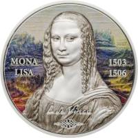 () Монета Палау 2017 год 5  ""   Биметалл (Серебро - Ниобиум)  UNC